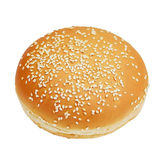 عيش برجر بالسمسم